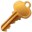 Золотий ключ U+1F511