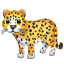 леопард емоджі U+1F406