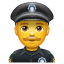 Поліцейський U+1F46E