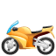 мотоцикл емоджі U+1F3CD